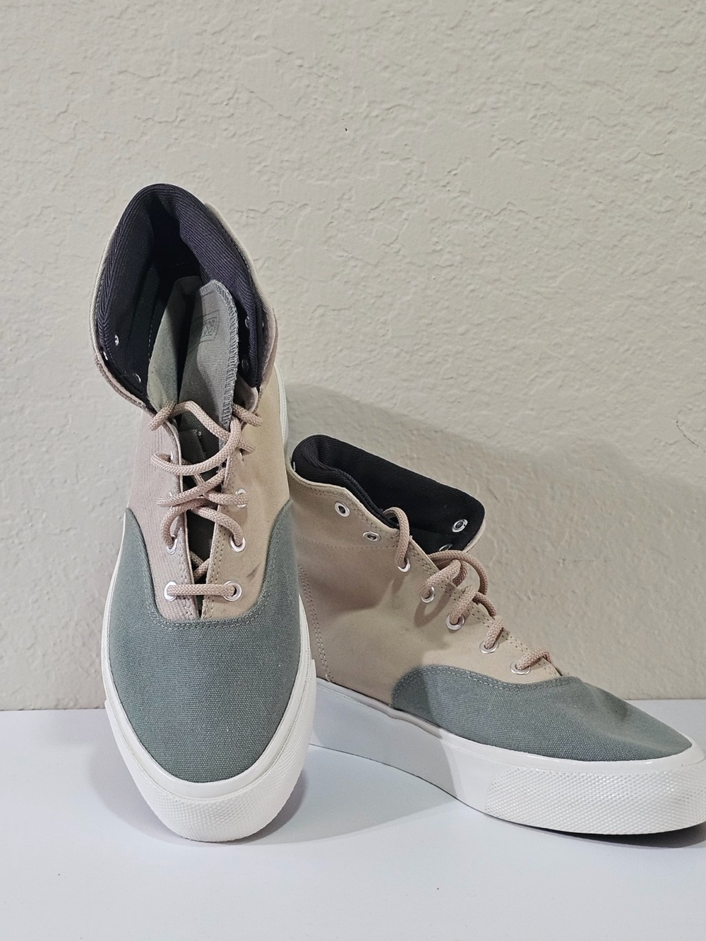 Converse Skid Grip High 'Safari Oil Green' 169640C Size 9 Mens - Picture 6 of 8